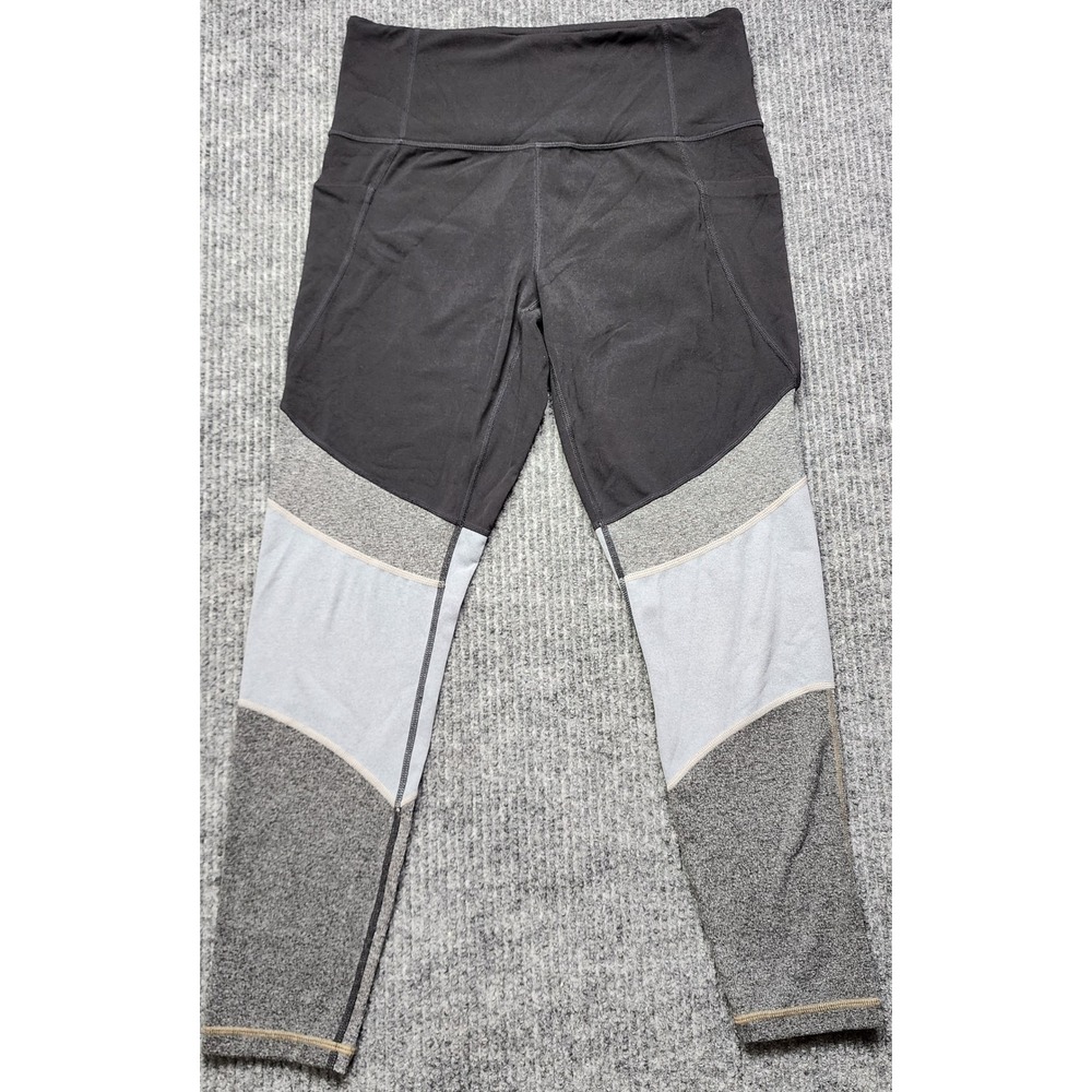 Athleta Chroma 7/8 colorblock Powervita leggings Size Medium